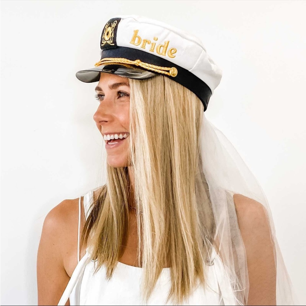 NAUTI BRIDE CAPTAIN HAT